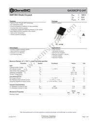 GA35XCP12-247 Datasheet Cover