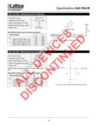 GAL16LV8D-5LJN Datasheet Page 17