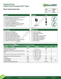 GAP3SLT33-214 Datasheet Cover