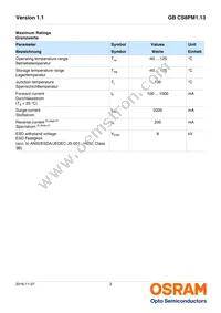 GB CS8PM1.13-GZHX-34-0-350-R18-XX Datasheet Page 3