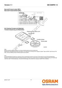 GB CS8PM1.13-GZHX-34-0-350-R18-XX Datasheet Page 17