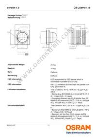 GB CS8PM1.13-HXHY-34-1-350-R18-LM Datasheet Page 11