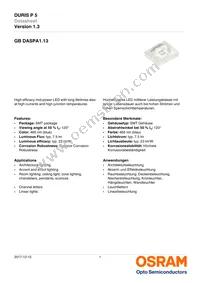 GB DASPA1.13-DRDT-23 Datasheet Cover