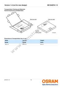 GB DASPA1.13-DUEP-34-M-100-R18-XX Datasheet Page 18