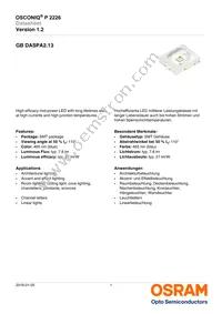 GB DASPA2.13-EPER-24-LM-100-R18 Datasheet Cover