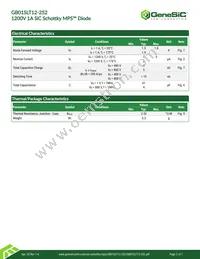 GB01SLT12-252 Datasheet Page 2