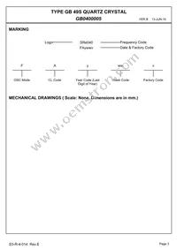 GB0400005 Datasheet Page 5