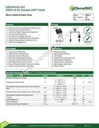 GB05MPS33-263 Datasheet Cover