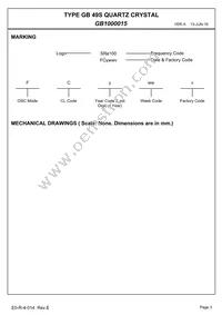 GB1000015 Datasheet Page 5