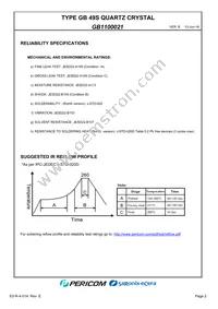 GB1100021 Datasheet Page 4