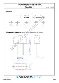 GB1100021 Datasheet Page 5