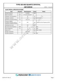 GB1200036 Datasheet Page 3