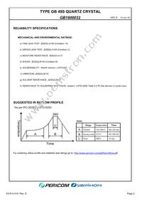 GB1600032 Datasheet Page 4