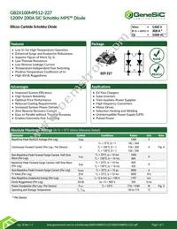 GB2X100MPS12-227 Datasheet Cover