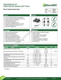 GB2X50MPS12-227 Datasheet Cover