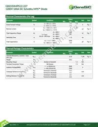 GB2X50MPS12-227 Datasheet Page 2