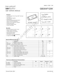 GB35XF120K Datasheet Cover