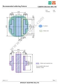 GBHW1106ASE-50X-TR Datasheet Page 3