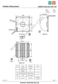 GBHW1106ASE-65X-TR Datasheet Page 2