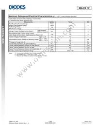 GBL410_HF Datasheet Page 2