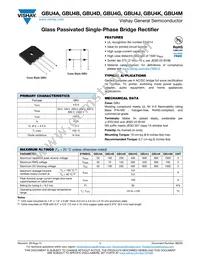 GBU4ML-7001M3/51 Datasheet Cover
