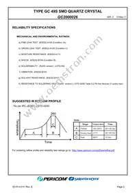 GC2000026 Datasheet Page 4