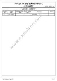 GC2000039 Datasheet Page 2