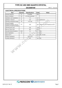 GC2500100 Datasheet Page 3