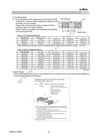GC355XD72J274KX05L Datasheet Page 21
