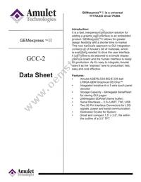 GCC-2 Datasheet Cover