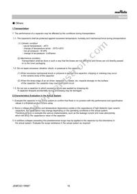 GCG188R71C105KA01D Datasheet Page 16