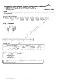 GCG21BR71C475KA12L Datasheet Cover