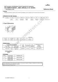 GCJ188R91H104KA01D Datasheet Cover