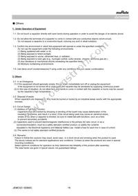 GCJ31BR72J103KXJ1L Datasheet Page 19