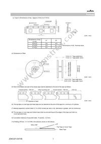 GCJ31BR73A102KXJ1L Datasheet Page 7