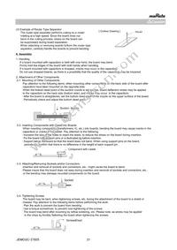 GCM1555C1H102JA16J Datasheet Page 21