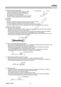 GCM1555C1H3R3BA16D Datasheet Page 21