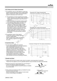 GCM1555C1H4R0CA16D Datasheet Page 13