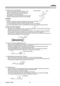 GCM1555C1H4R3BA16D Datasheet Page 21