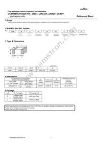 GCM1885C1H222FA16D Datasheet Cover