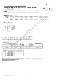 GCM1885C2A102FA16D Datasheet Cover