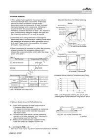 GCM1885G1H101JA16D Datasheet Page 16