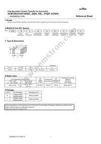 GCM188L81H471KA03D Datasheet Cover