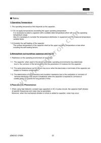 GCM188R71H393KA55D Datasheet Page 23