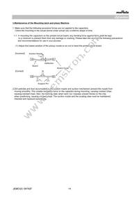 GCM21A5C2E470JX01D Datasheet Page 14