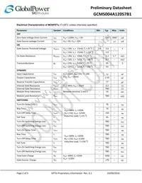 GCMS004A120S7B1 Datasheet Page 2