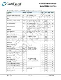 GCMS010A120S7B1 Datasheet Page 2