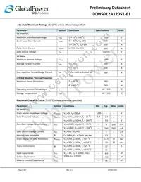 GCMS012A120S1-E1 Datasheet Page 2