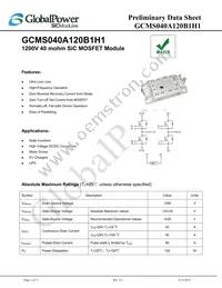 GCMS040A120B1H1 Cover