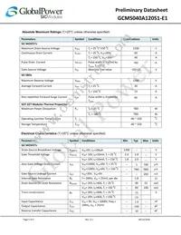 GCMS040A120S1-E1 Datasheet Page 2